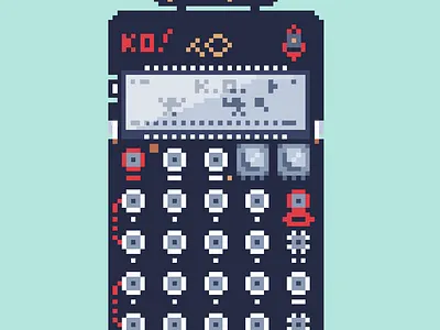 PocketPixel Synth pixelart