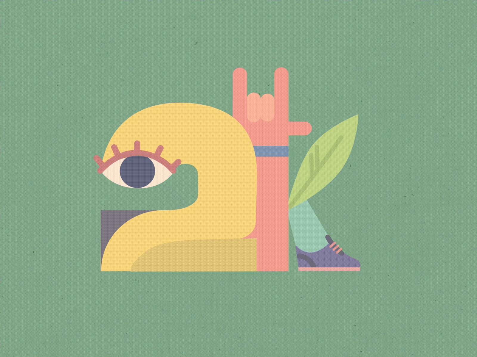 2k in my Instagram 🎉 2d animation after effects animation illustration inspiration mograph motion motiongraphics shape animation