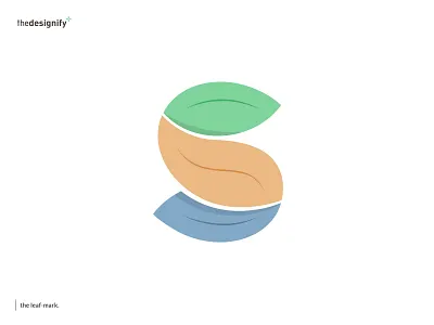 the Leaf Letter Logo best cannabis design elegant green herb herbal leaf leaves letter logo logos marijuana nature oaks organic plant s tea tree