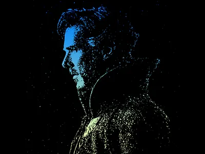 Marvel Dr. Strange Splatter Art apparel graphics concept art illustration splatter stipple