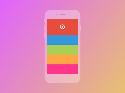 Basic Color Fundamentals - Simple Fun App for Toddlers app design experimental ui