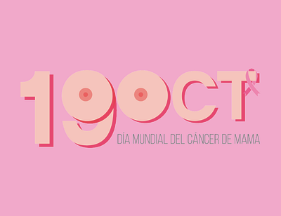 logo :: Día Mundial del Cáncer de mama branding design graphic design logo