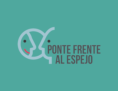 logo :: Ponte frente al espejo branding design graphic design logo