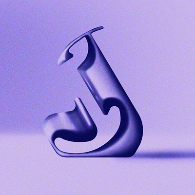 36 Days of Type letter "J" typography