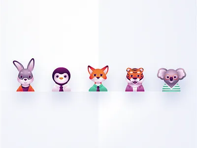 Release – Illustrations 3d animals animation brand identity branding characters design devops graphic design illustration logo product design startup ui vector visual identity