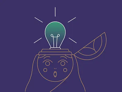 Critical thinking brain bulb chess critical female idea illustration lamp line matryoshka russian doll thinking