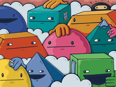 HEY Cover Art by Shawnimals design illustration