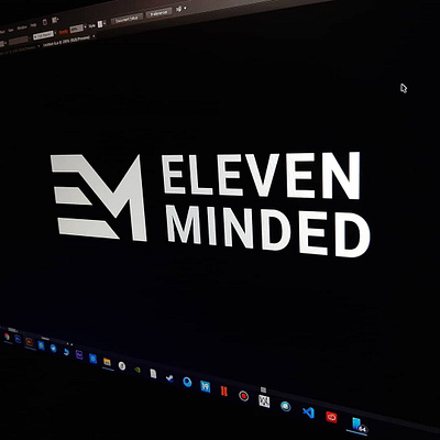 Eleven Minded Logo Design animation app branding design illustration logo typography ui ux vector