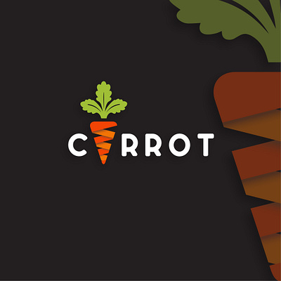 Carrot Logo Design animation app branding design illustration logo typography ui vector