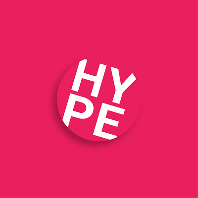 Hype Logo Design animation app branding design illustration logo typography vector