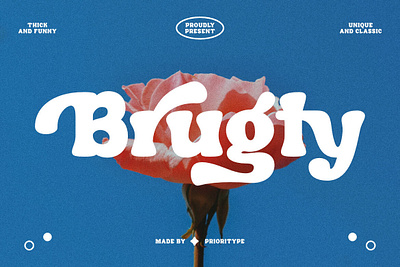 Brugty font scriptfont typeface typography vintagefont