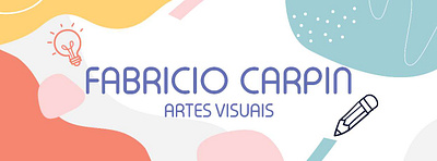 CAPA FABRICIO CARPIN ARTES design graphic design illustration logo