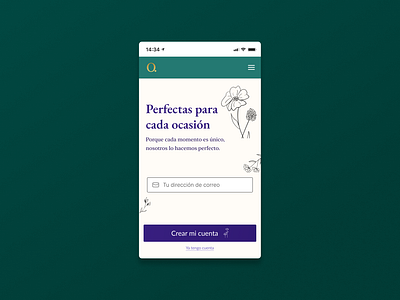 Maratón UI/ Día 01 - Registro app illustration ui vector