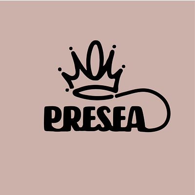 Presea logo adobe brand branding color contrast crown design illustration illustrator logo vector web