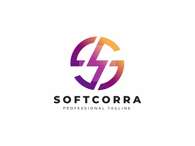 S Letter Power Logo logotype