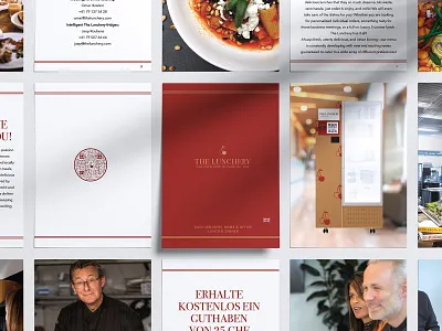 Catalog Design for The Launchery 2d 2d art brand branding catalog catalog design design digital digital art ebook ebook design graphic design identity branding minimal modern restaurant