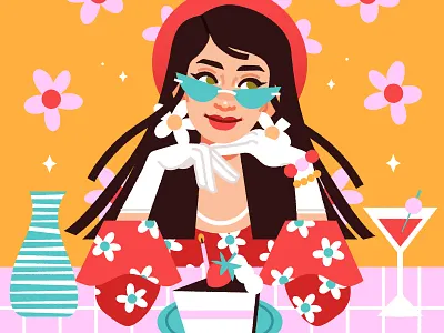 Charly DTIYS design digital art digital illustration girl illustration portrait vector vector illustration