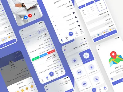 Medical App Ui Deisgn app design graphic design medical app ui ux web