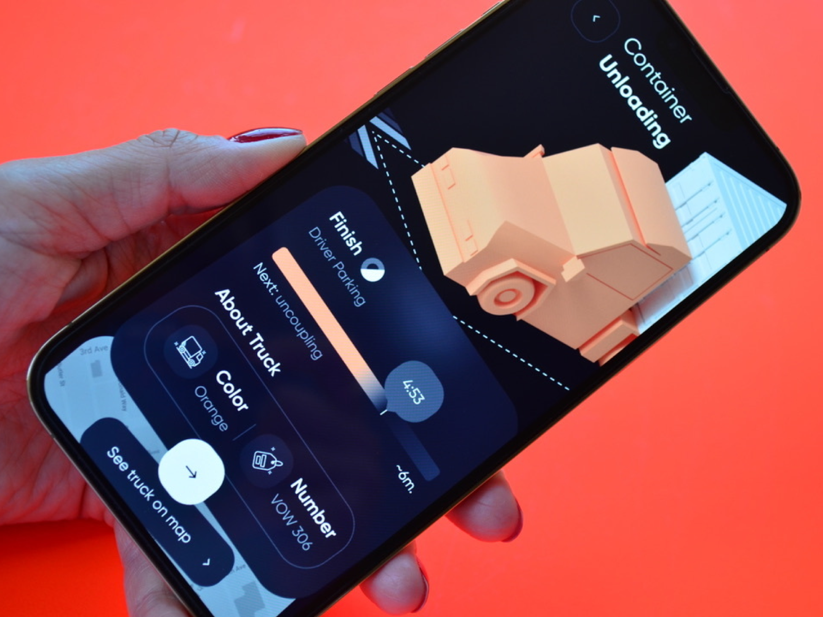 Portable Storage Container Rental App by Mary S. for RonDesignLab ⭐️