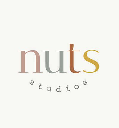 nuts studio 3d brand branding design graphic design icon iconic illustration instagram logo logotype type