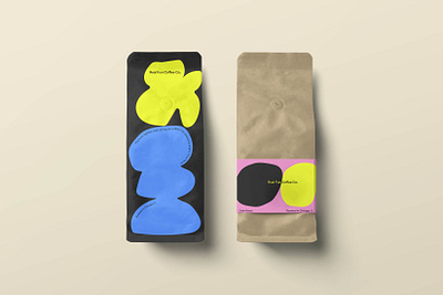 real fun coffee co. bag design branding design