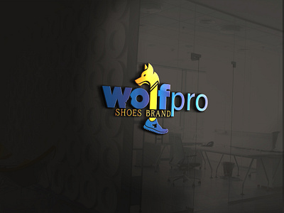 Wolfpro Shoes Brand (Logo Design) brand design branding design graphic design illustration logo logodesign ui ux vector