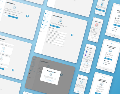 Project Screens branding design illustration illustrator typography ui ux