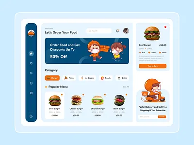 Food Delivery Dashboard burger dashboard dashboard design design design dashboard design food design food delivery dashboard design food delivey food food dashboard food delivery food delivery dashboard illustration ui uidesign uiux uiuxdesign