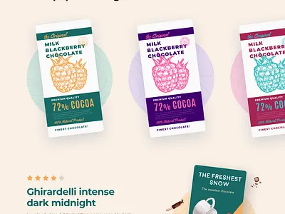 Cocoalite Chocolate Website beautiful designs chocolate ui chocolate website design cocoa design ui website design