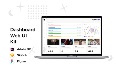 Dashboard Web UI Kit app app design art branding design graphic design illustration inspiration logo ui uidesign uiuxdesign uxdesign webdashboard webui webuikit webuiuxkit webux