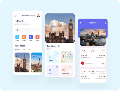 Travel App branding design icon illustration logo ui ux vector web