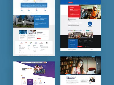 Minimal & Clean Wordpress theme designs branding design homepage landing page ui website wordpress