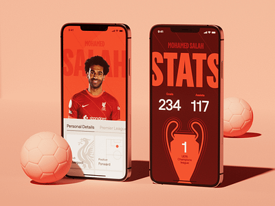 Football Stats android app appdesign design ios mobile mobileapp stat ui ux