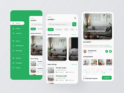 Homestay accommodation app animation app branding colorful design graphic design illustration logo typography ui ux 视觉艺术