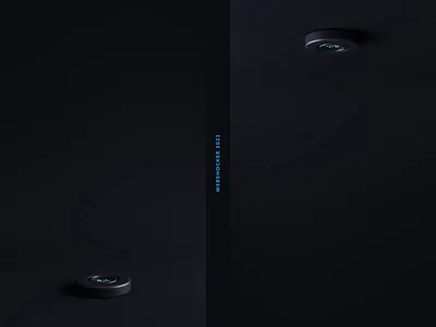 Blue 3d abstract animation blue cover render smoke visual web design webshocker website