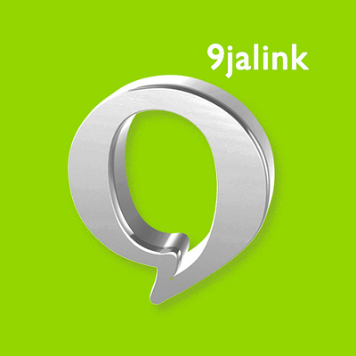 9jalink 3Dlogo animation branding design logo