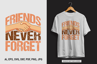 Friendship Day T-shirt Design friend friendship friendship day friendship day tshirt friendship tshirt design motivational motive quote t shirt tshirt