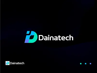 Dainatech logo - D logo a b c d e f g h i j k l m abstract logo branding business logo colorful crypto logo d logo design digital agency logo ecommerce fintech illustration logo logo design logo designer mark modern n o p q r s t u v w x y z tech logo vector