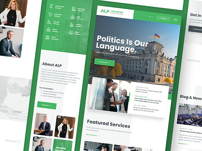 ALP Advanced Level Politics Mobile advanced design drawingart germany hamburg politics responsive transparency ui ux web website