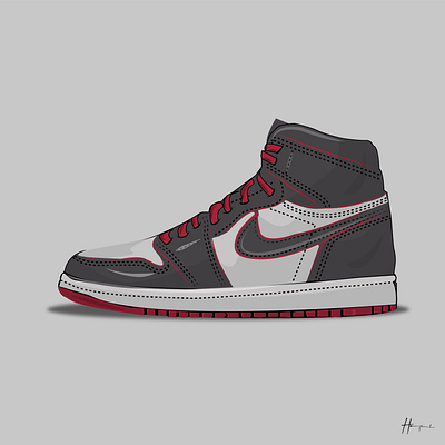 Nike sneakers illustration design creative design flat design flatdesign graphic design illustration