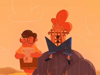 Map cartoon character childhood children design digital art illustration illustrator kidlit kidlit art map procreate summer