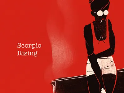 Scorpio Rising - Part 1 70s character comics digital art illustration illustrator novel procreate pulp scorpio rising vector