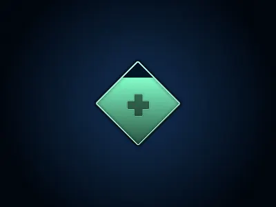 Health bar graphic design illustration ui