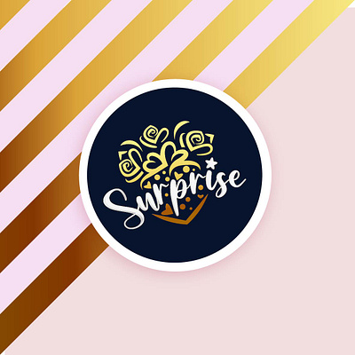 Identidad para "Surprise Chile" branding creative design illustrator logo luxury pink surprise vector vector art vector illustration