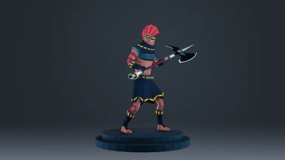 Balancer 2d blender kidando lowpoly