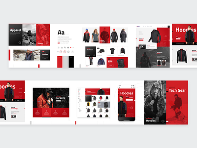 BFGoodrich Performance Gear concept stylescapes ui webdesign