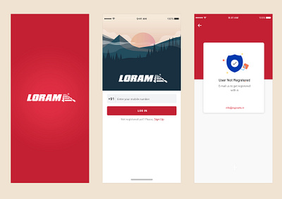 Railway Project animation loram ui ux vector