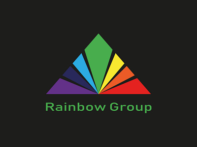 Rainbow logo 7 colors logo abstract logo branding business identity business logo colorful logo company logo corporate logo design element emblame flat logo graphic design illustration logo minimalist logo object rainbow logo sign symbol