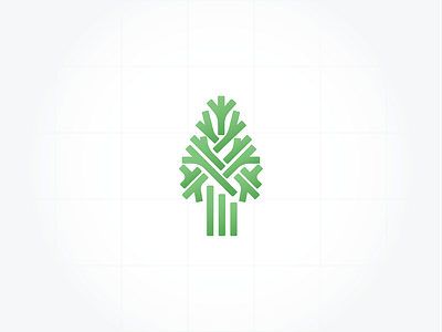 Sequoia Tree // For Sale branding gradient graphic design green logo logo for sale logo mark mark medical minimalistic modern sequoia sequoia tree tree wellnes