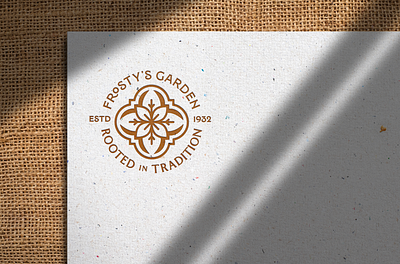 Frosty's Garden branding design graphic design logo design